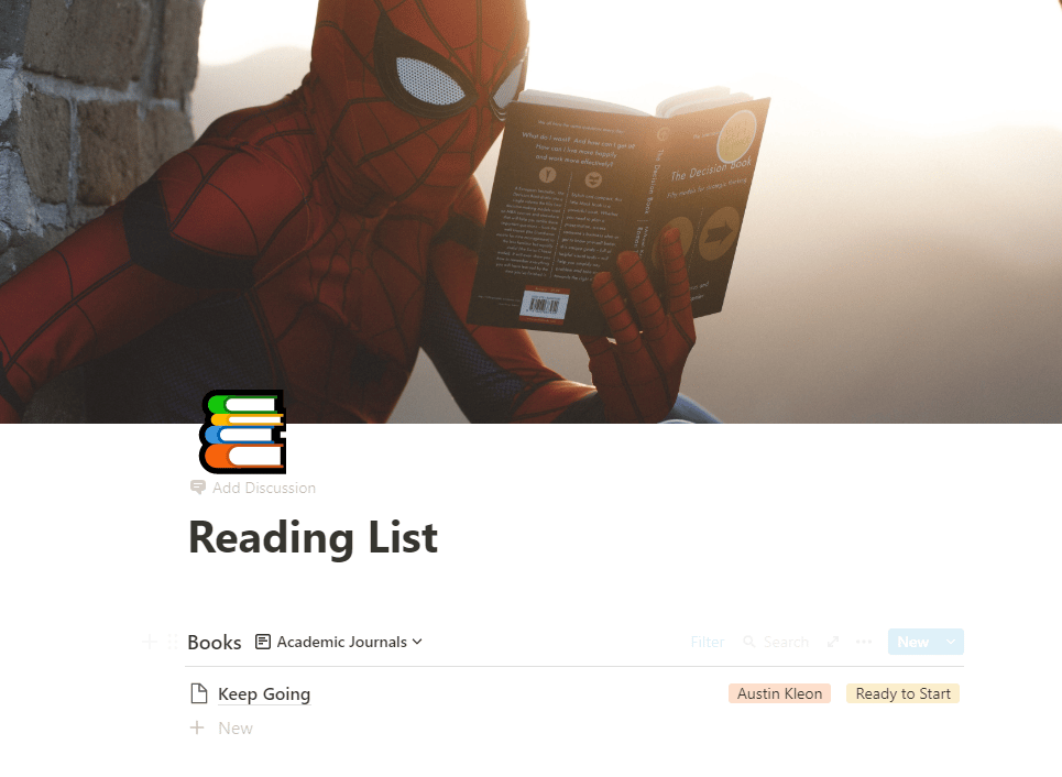 Productivity Time w/Notion - image 2 - student project