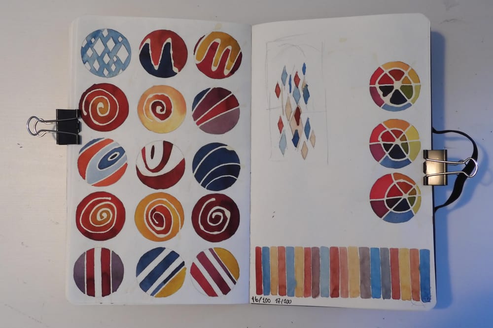 100 Days in my Sketchbook - image 6 - student project