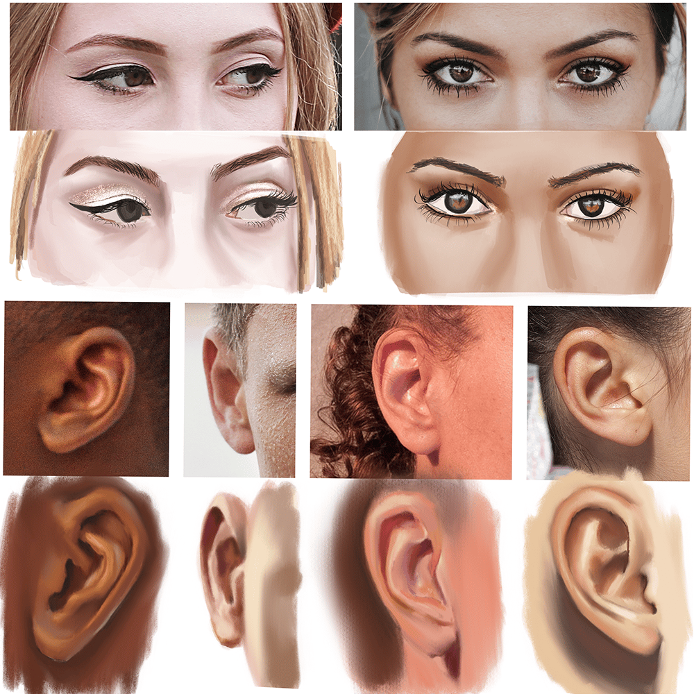 Drawing and Painting Portraits: Practice - image 3 - student project