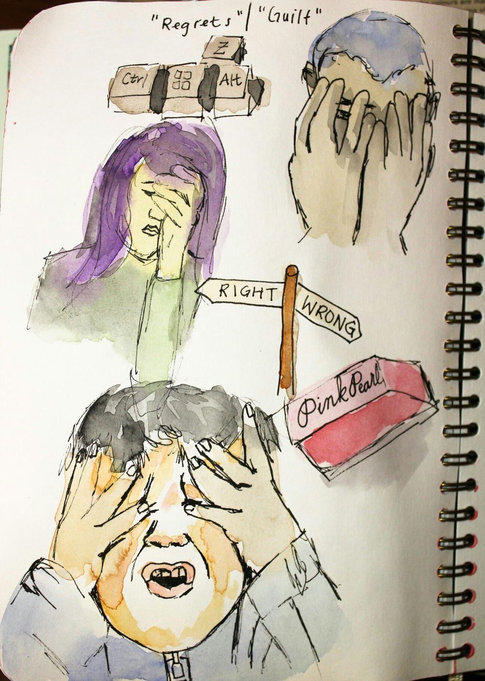 Watercolor Sketchbook Practice - image 3 - student project