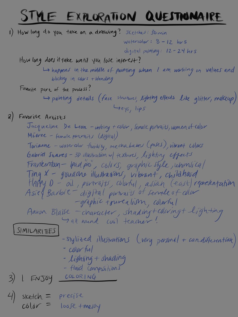Finding My Style - image 1 - student project