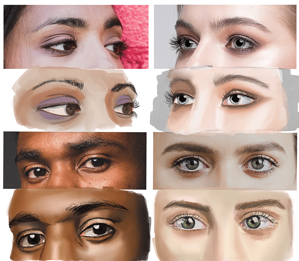 Drawing and Painting Portraits: Practice - image 1 - student project