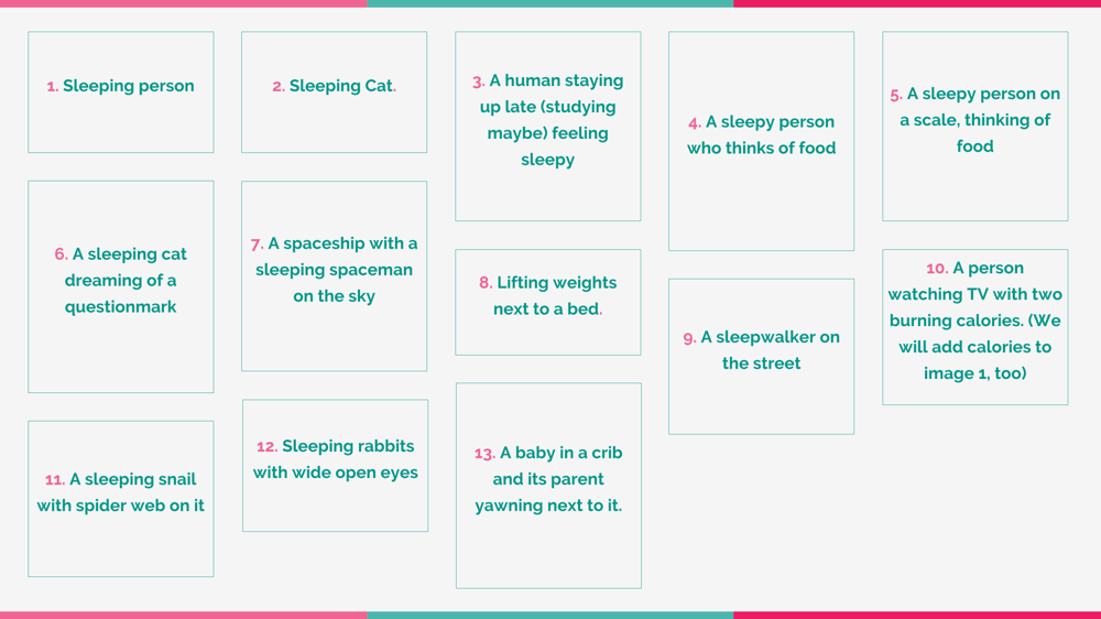While we are sleeping - A narrative infographic about sleep - image 1 - student project
