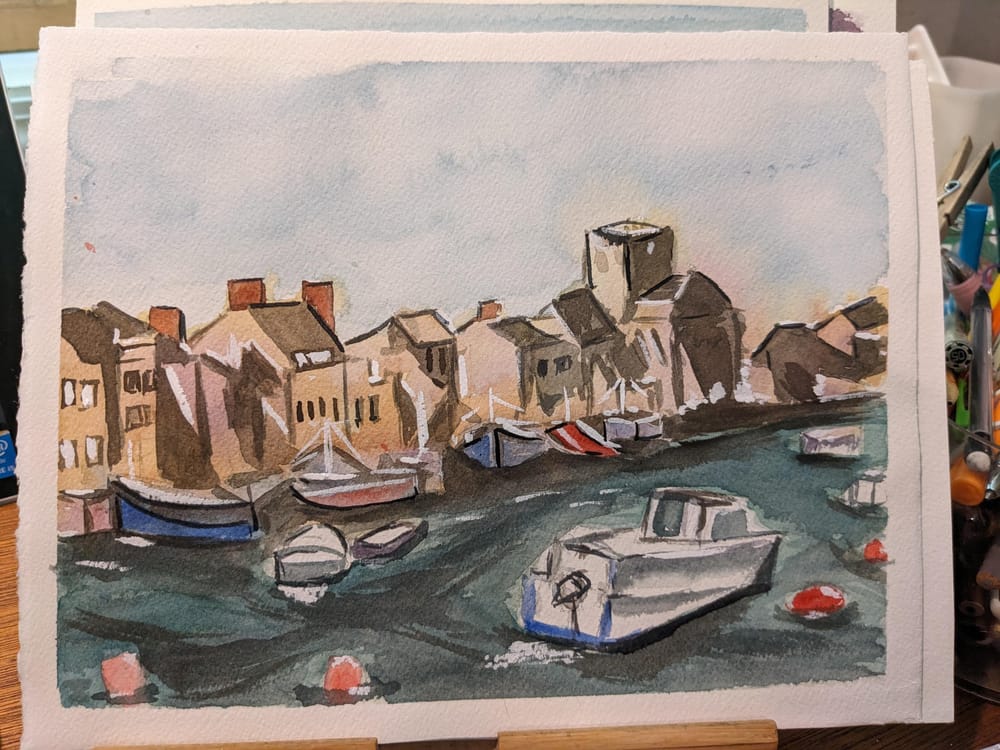 The Basics of Loose Painting projects - image 1 - student project