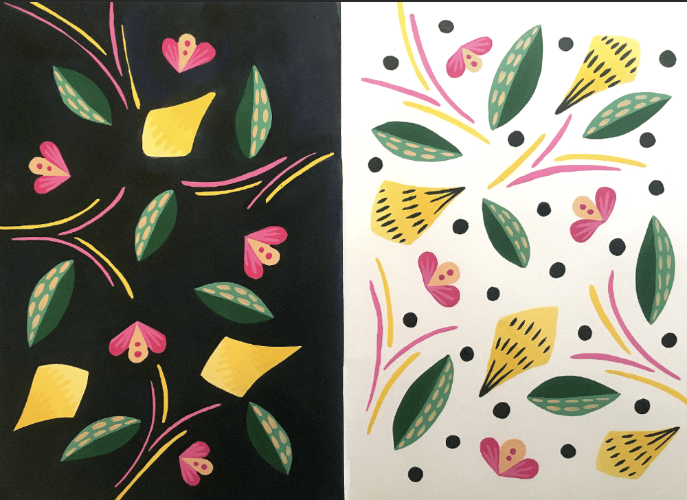Folksy Flowers - image 4 - student project