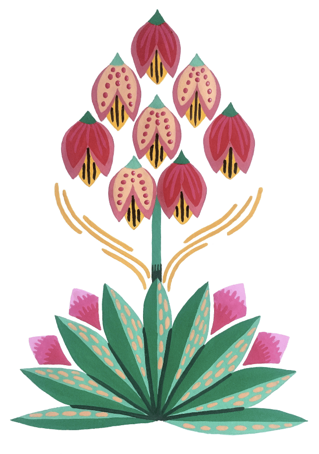 Folksy Flowers - image 3 - student project