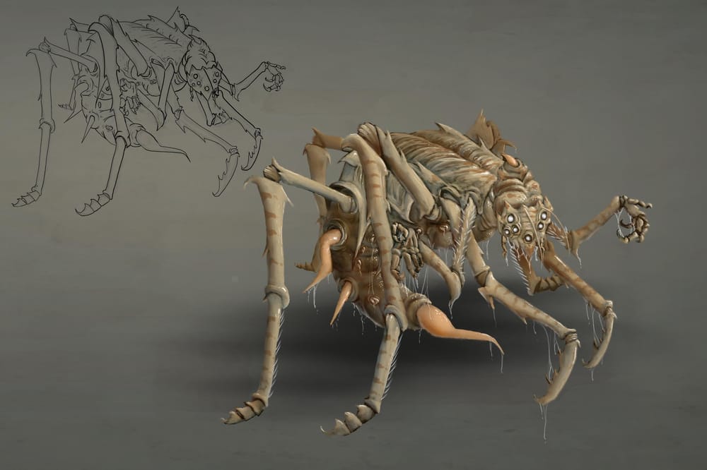 My four creature projects - image 2 - student project