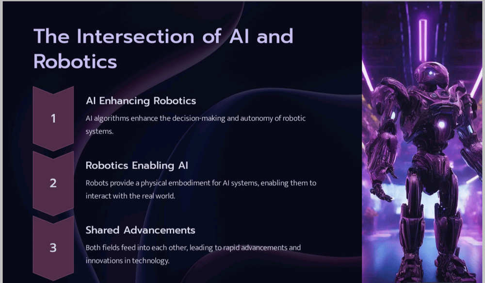 Artificial intelligence and robotics - image 6 - student project