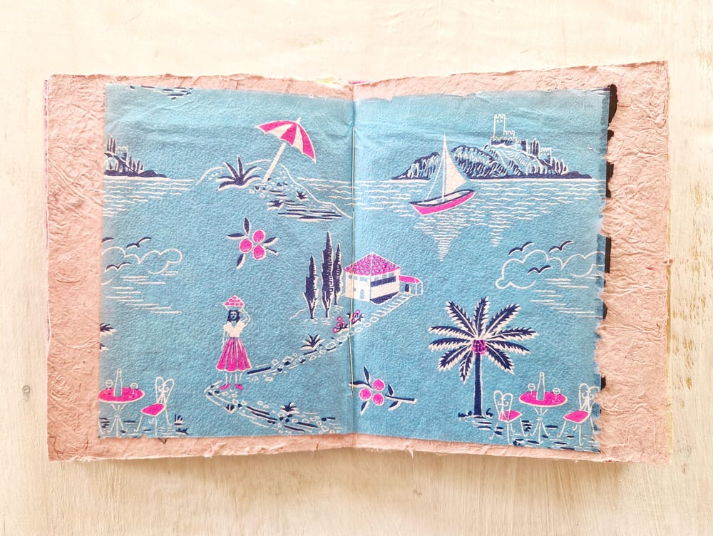sewn art journal - image 1 - student project