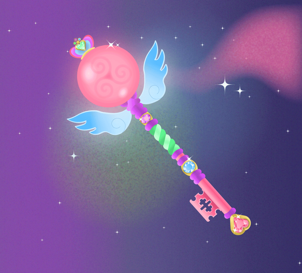 Magical Girl Wand - image 1 - student project