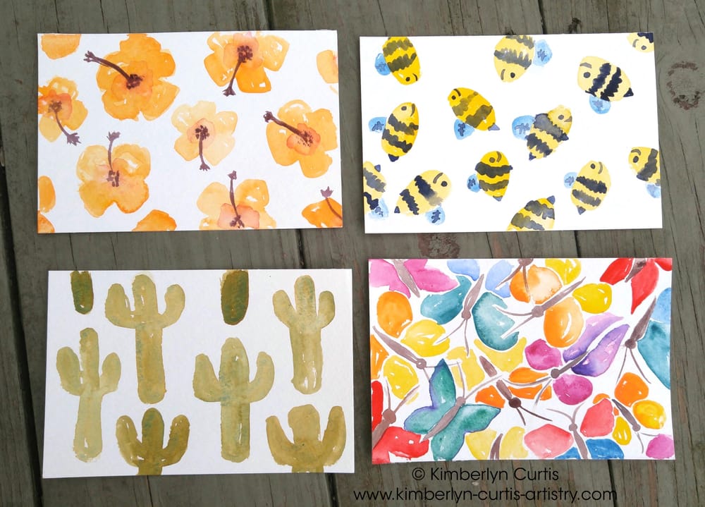 Springtime Postcards - image 1 - student project