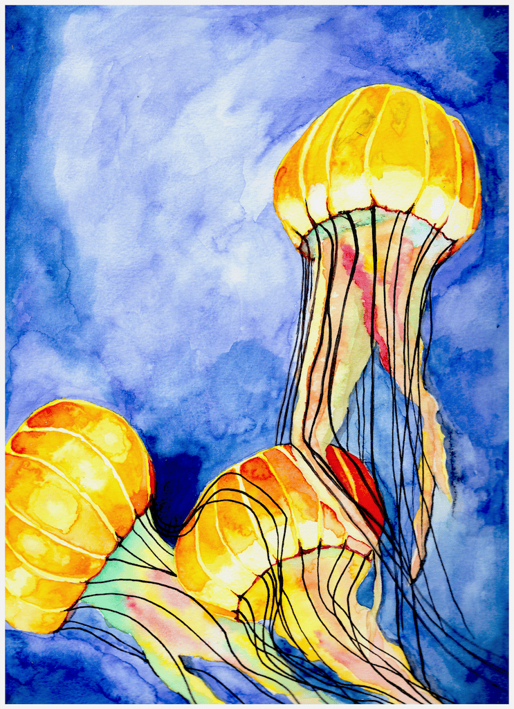 Watercolor projects - image 5 - student project