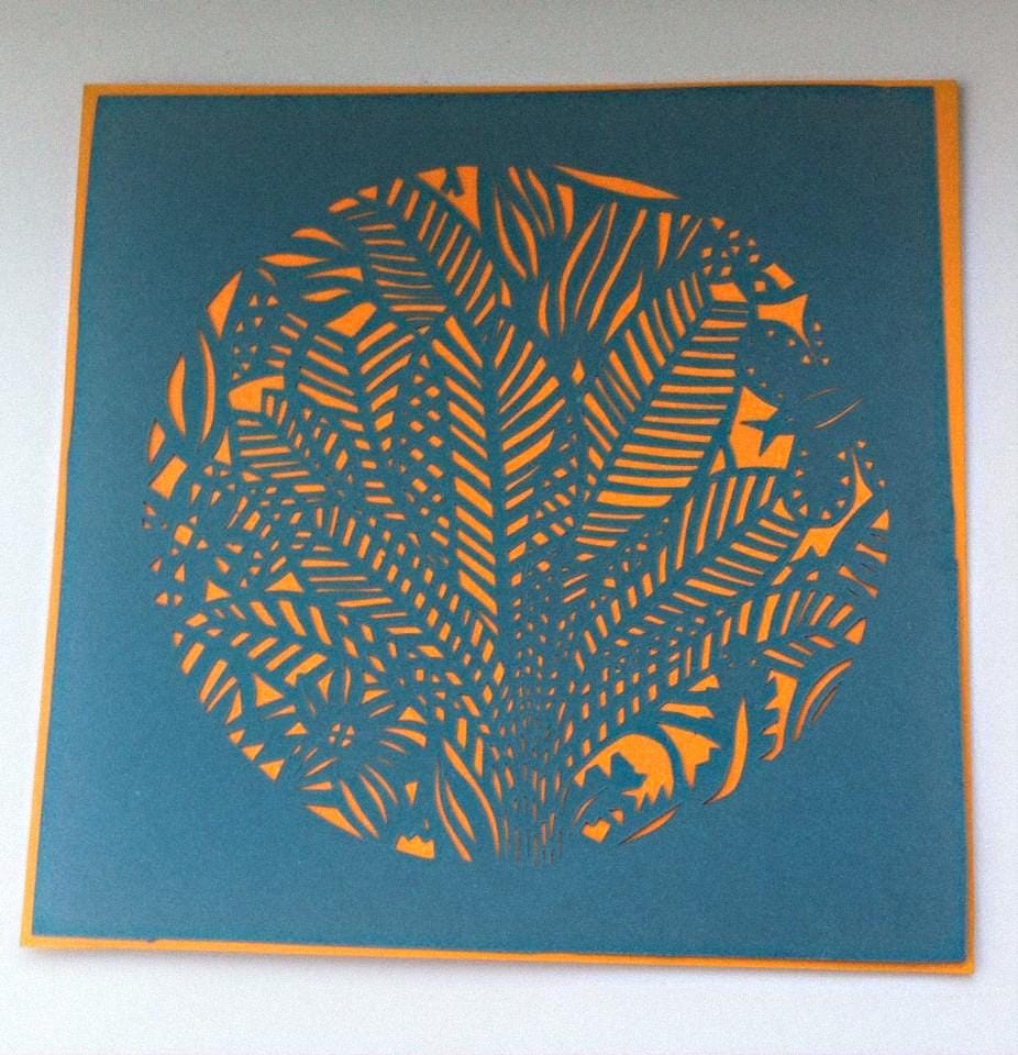 tropical leaves - image 1 - student project