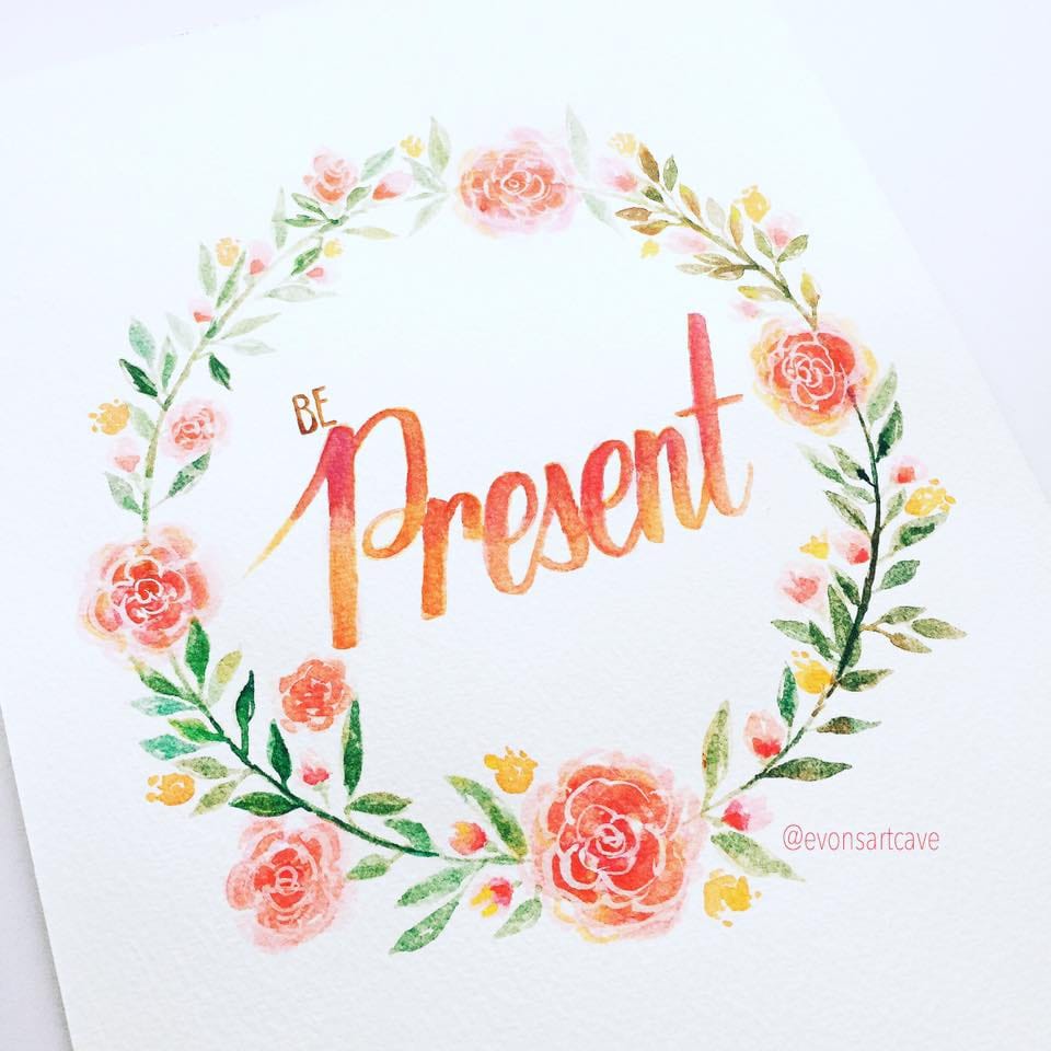 Floral wreath practice - image 1 - student project