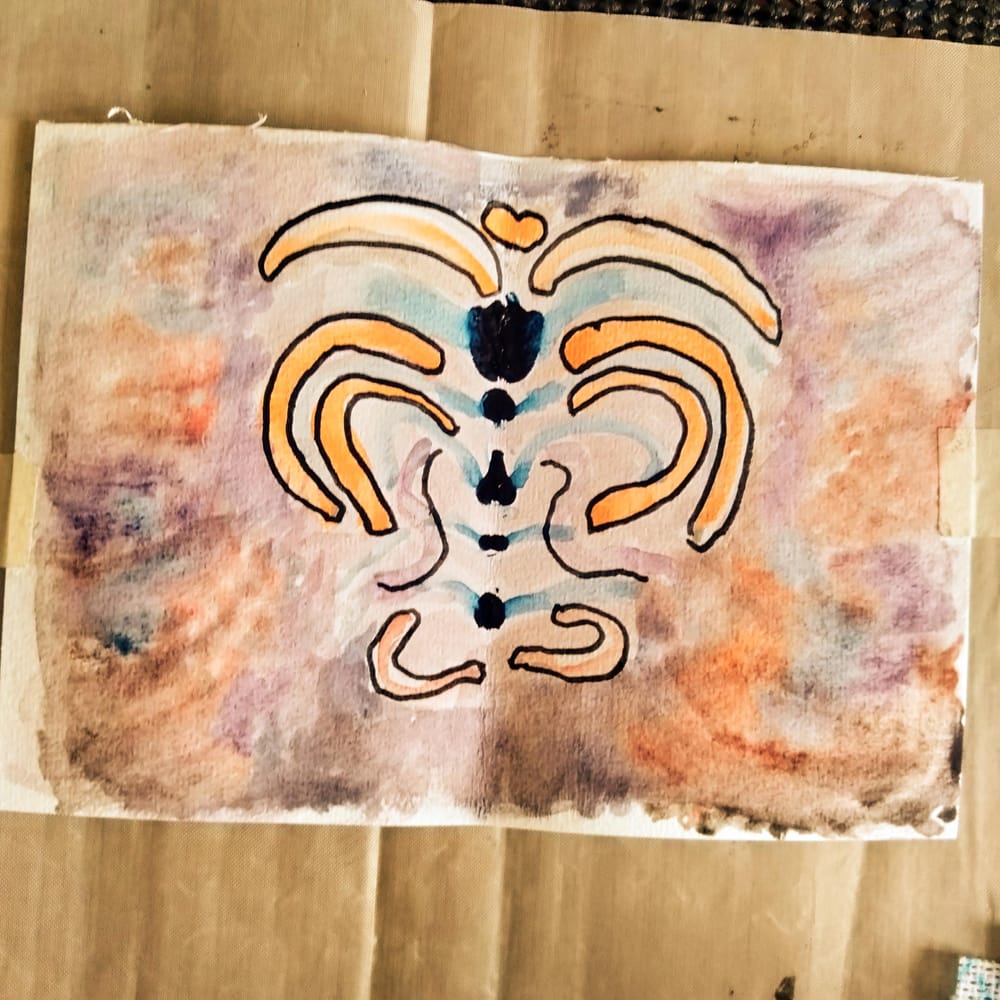 Watercolor Abstract Aura - image 3 - student project