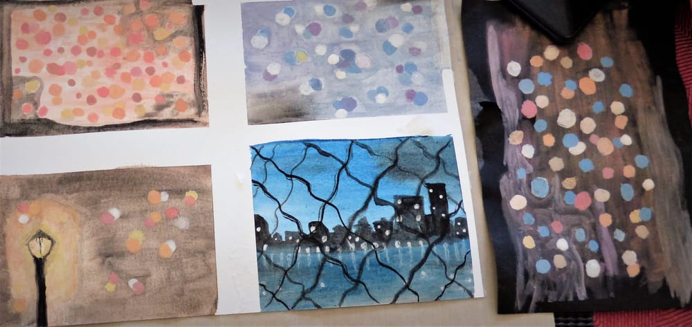 Bokeh Effect - Watercolor - image 1 - student project