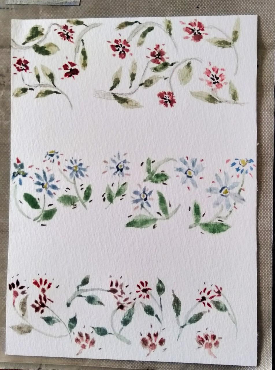 Meditative Watercolor - image 2 - student project