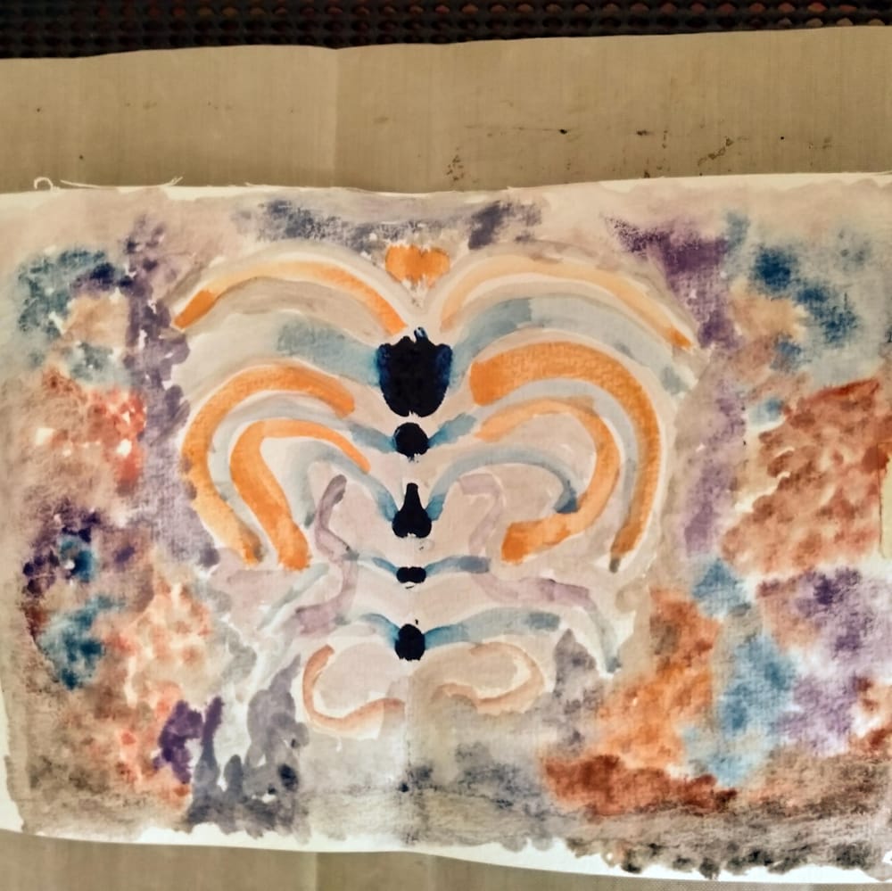 Watercolor Abstract Aura - image 1 - student project