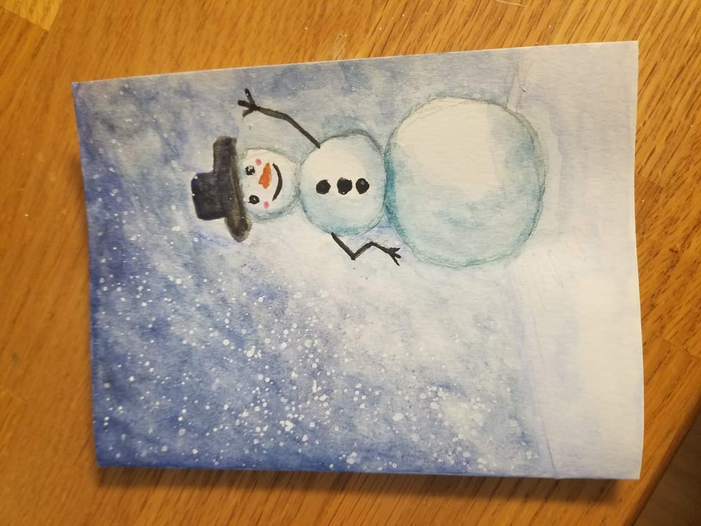 Snowman Project - image 1 - student project