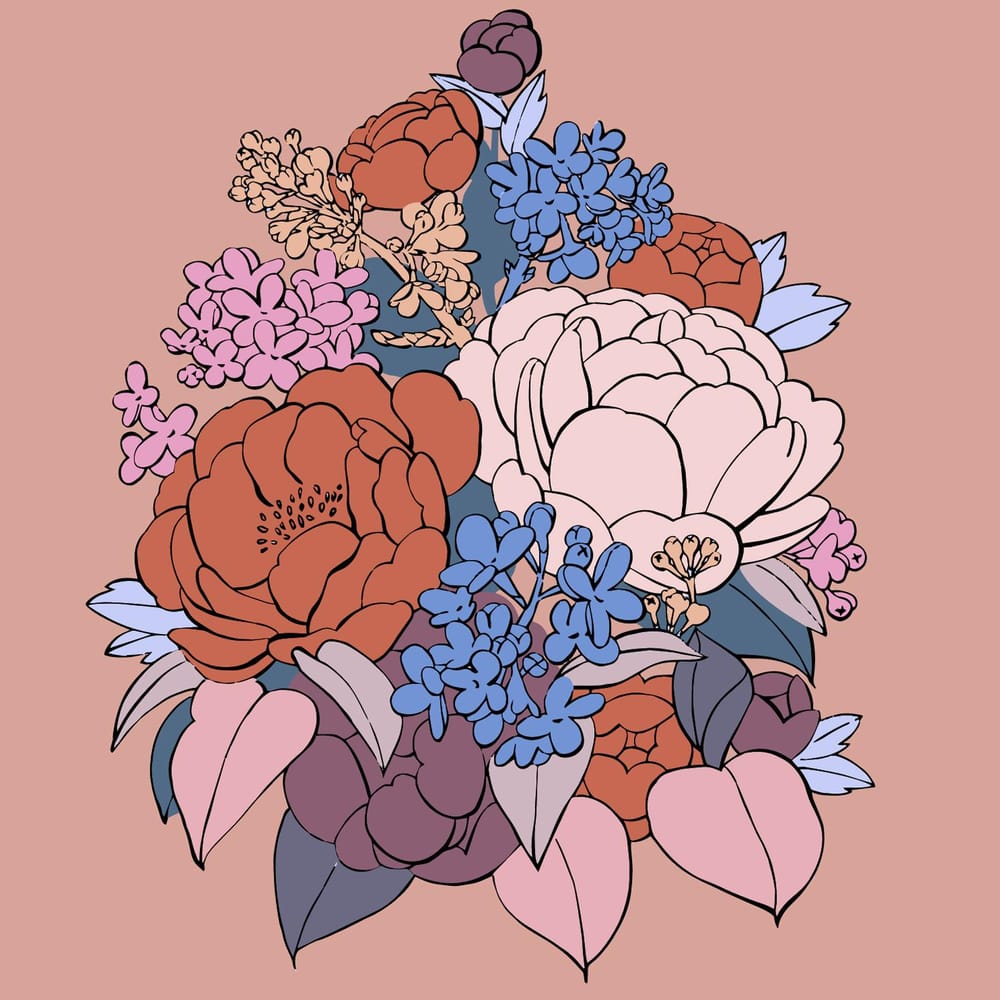 Lilac Bouquet - image 2 - student project