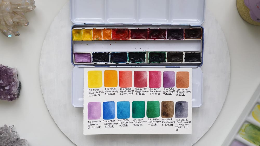 Aima's Watercolor Palette - image 1 - student project