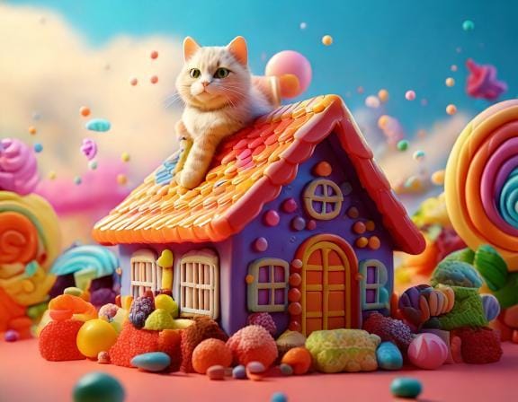 Candy house - image 1 - student project