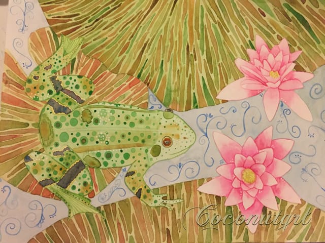 Lily Frog - image 1 - student project