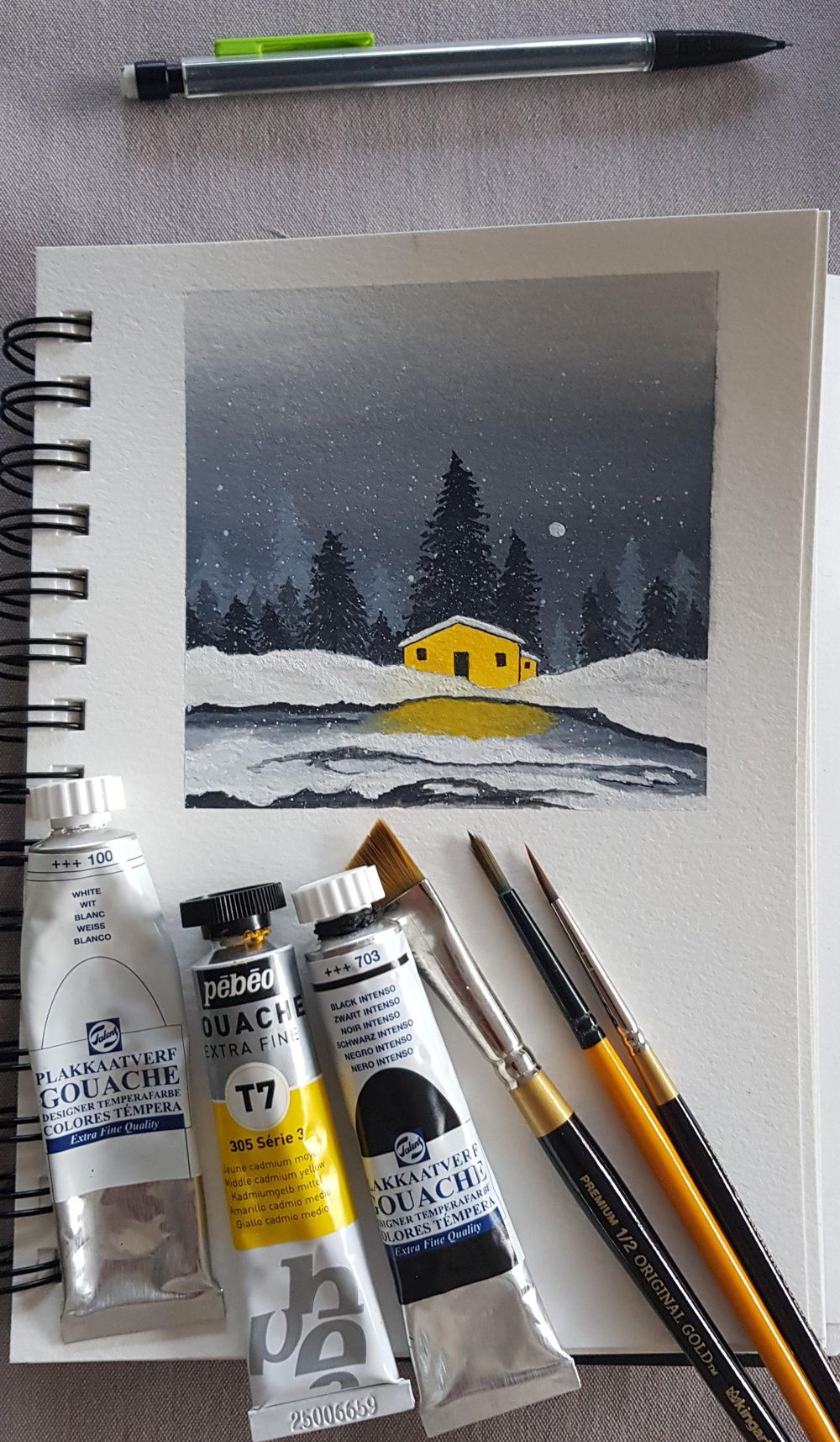 Petite maison dans la neige - image 1 - student project