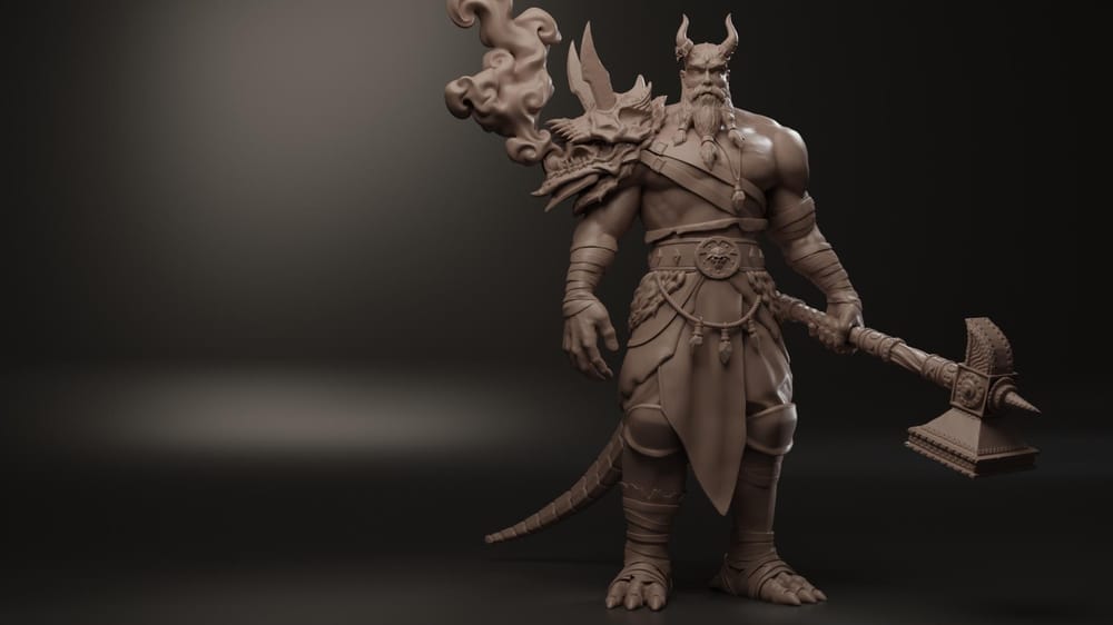 Thyros - Nextut's Advance Zbrush Character Creation Course - image 31 - student project