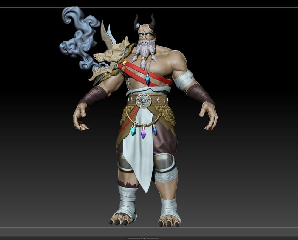 Thyros - Nextut's Advance Zbrush Character Creation Course - image 23 - student project