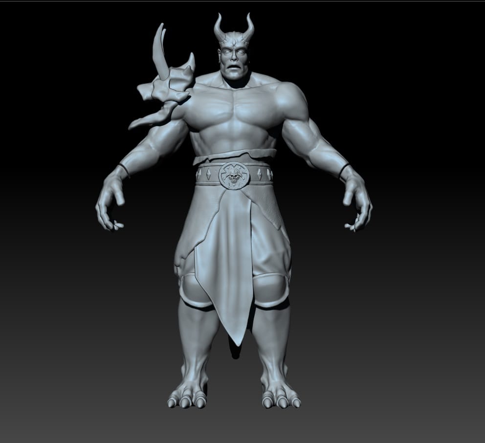 Thyros - Nextut's Advance Zbrush Character Creation Course - image 6 - student project