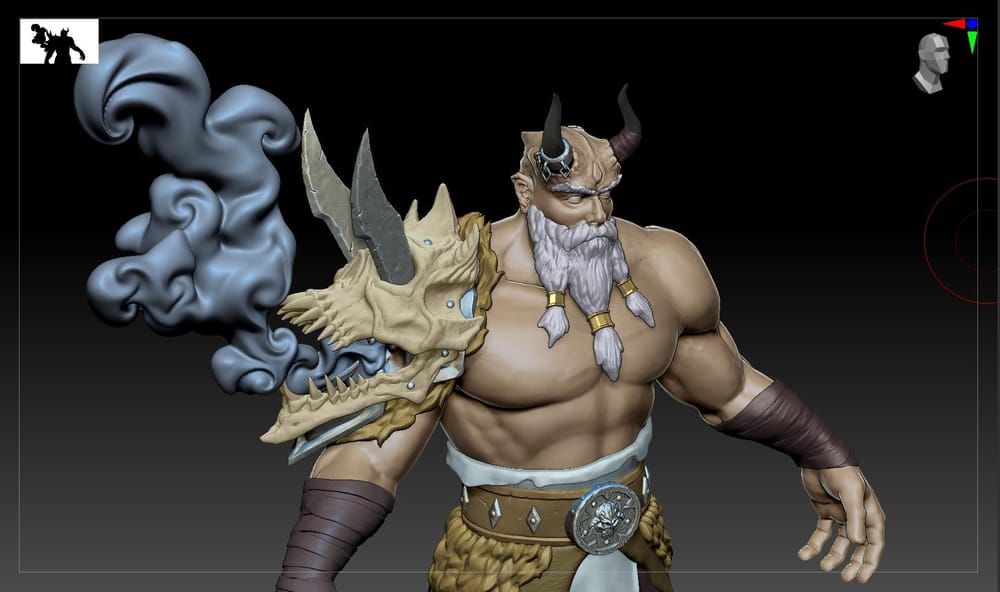 Thyros - Nextut's Advance Zbrush Character Creation Course - image 17 - student project