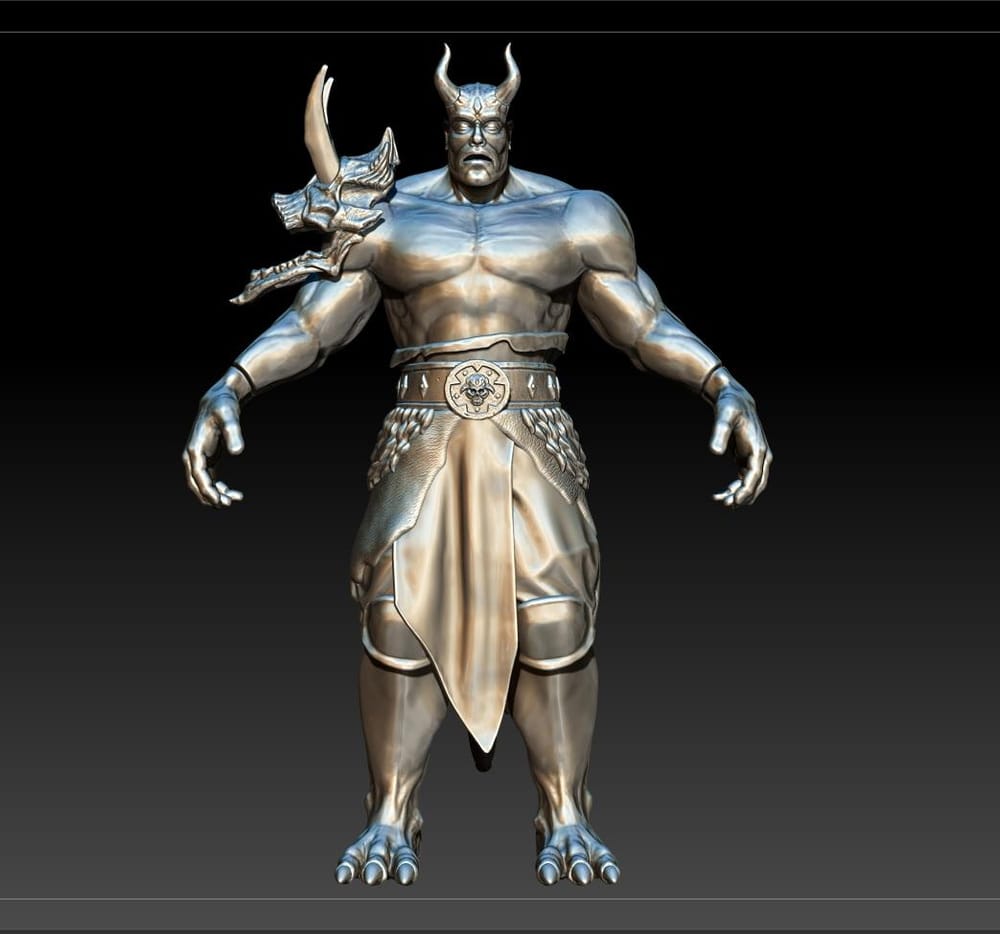 Thyros - Nextut's Advance Zbrush Character Creation Course - image 11 - student project