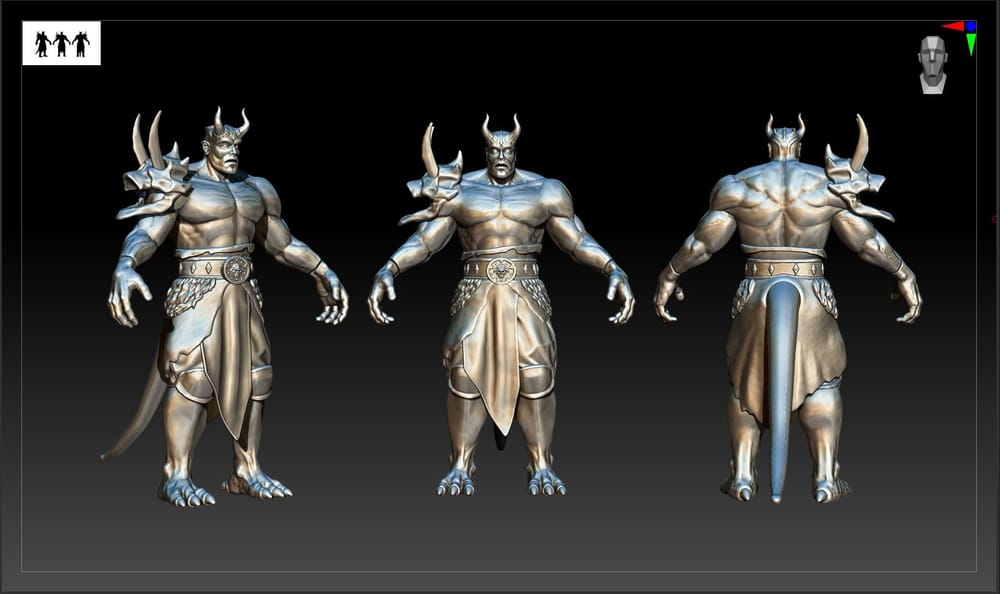 Thyros - Nextut's Advance Zbrush Character Creation Course - image 1 - student project