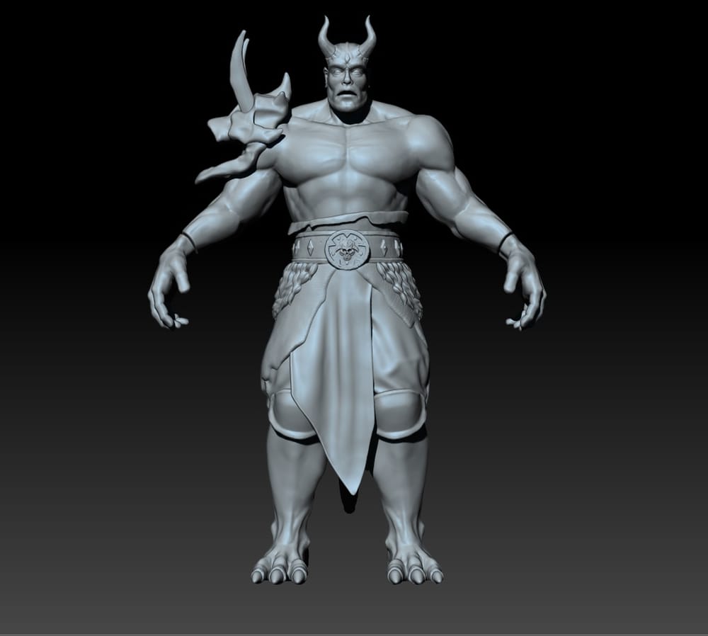 Thyros - Nextut's Advance Zbrush Character Creation Course - image 7 - student project