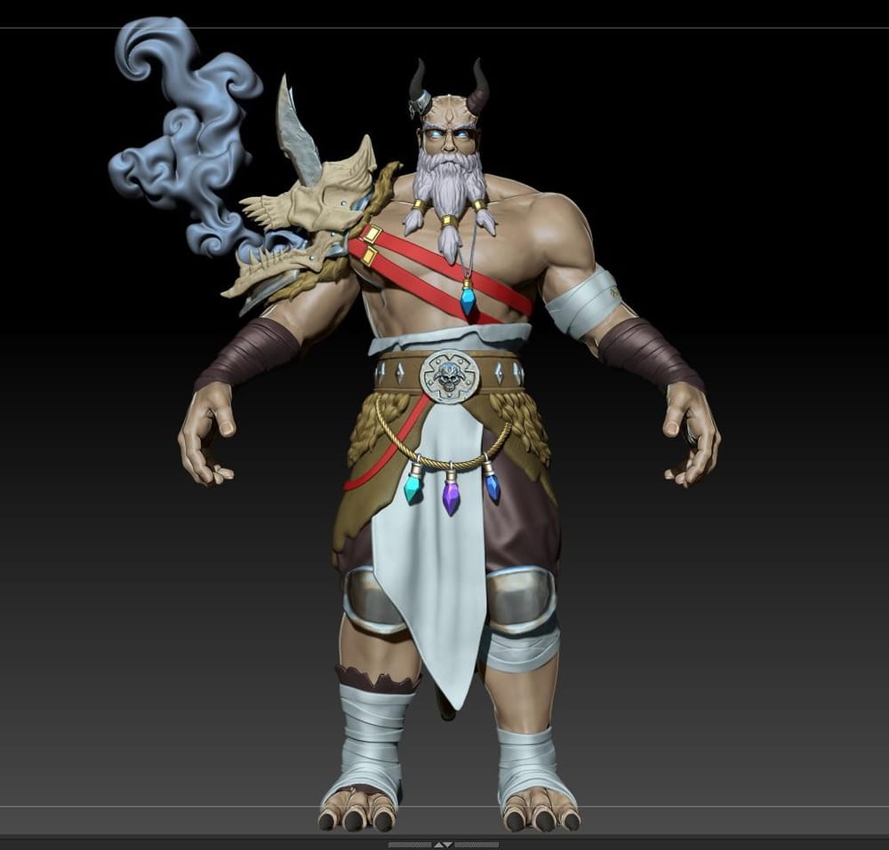 Thyros - Nextut's Advance Zbrush Character Creation Course - image 21 - student project