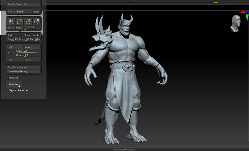 Thyros - Nextut's Advance Zbrush Character Creation Course - image 5 - student project
