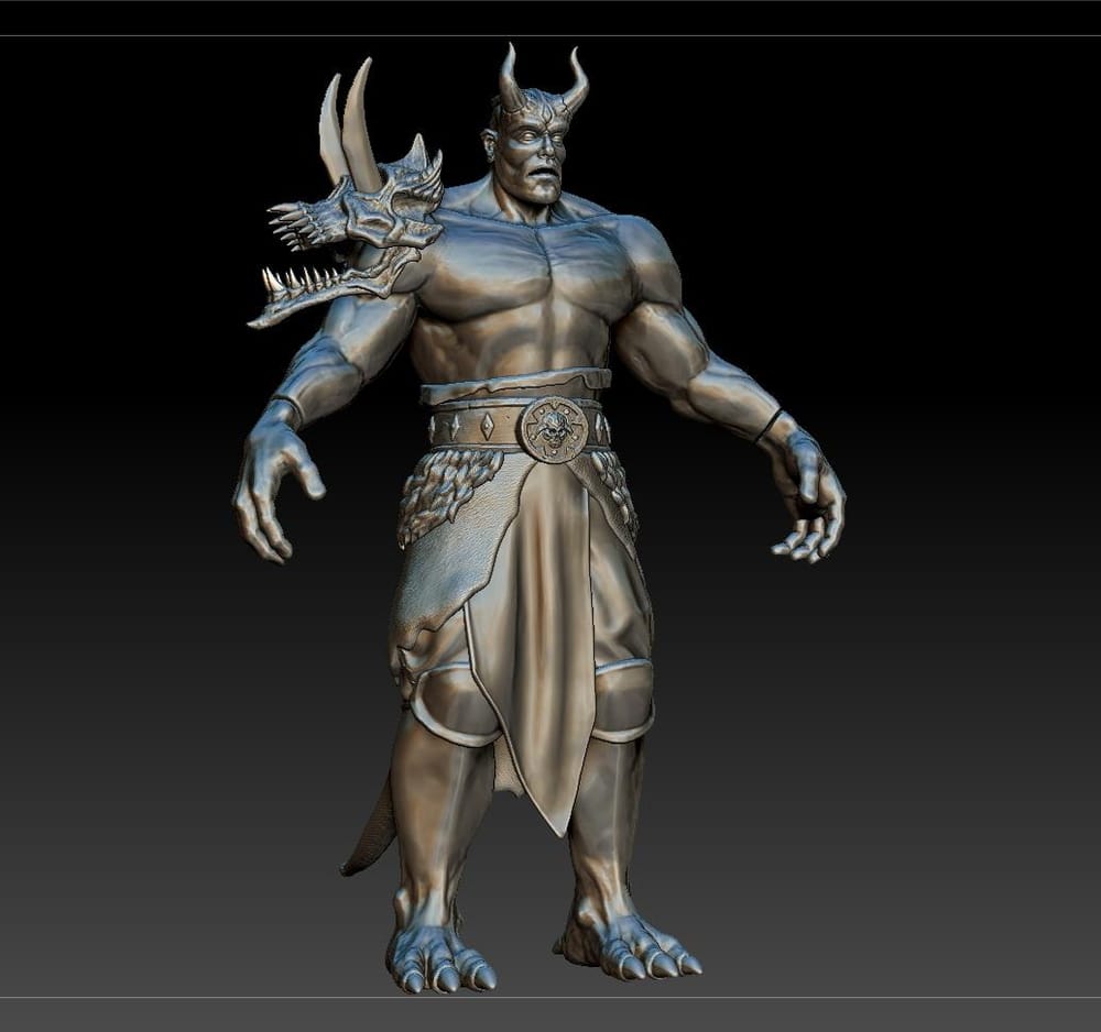 Thyros - Nextut's Advance Zbrush Character Creation Course - image 12 - student project