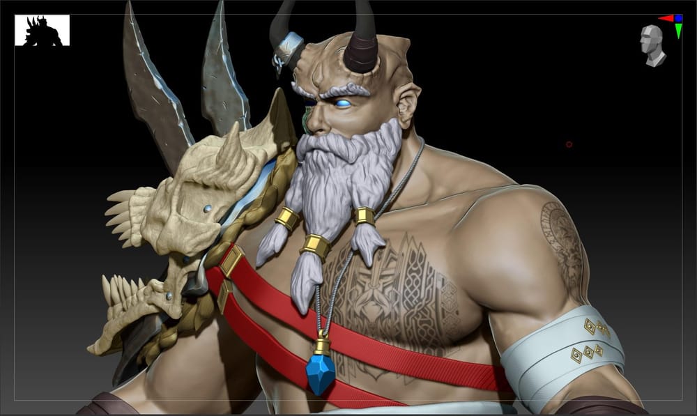 Thyros - Nextut's Advance Zbrush Character Creation Course - image 29 - student project