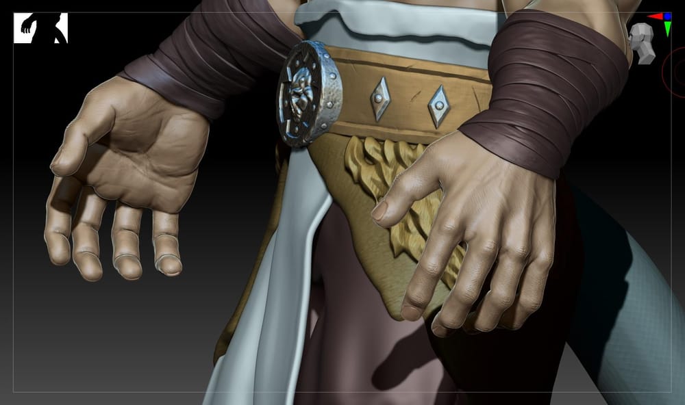 Thyros - Nextut's Advance Zbrush Character Creation Course - image 18 - student project