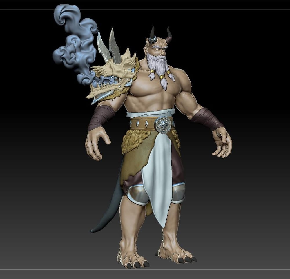 Thyros - Nextut's Advance Zbrush Character Creation Course - image 16 - student project