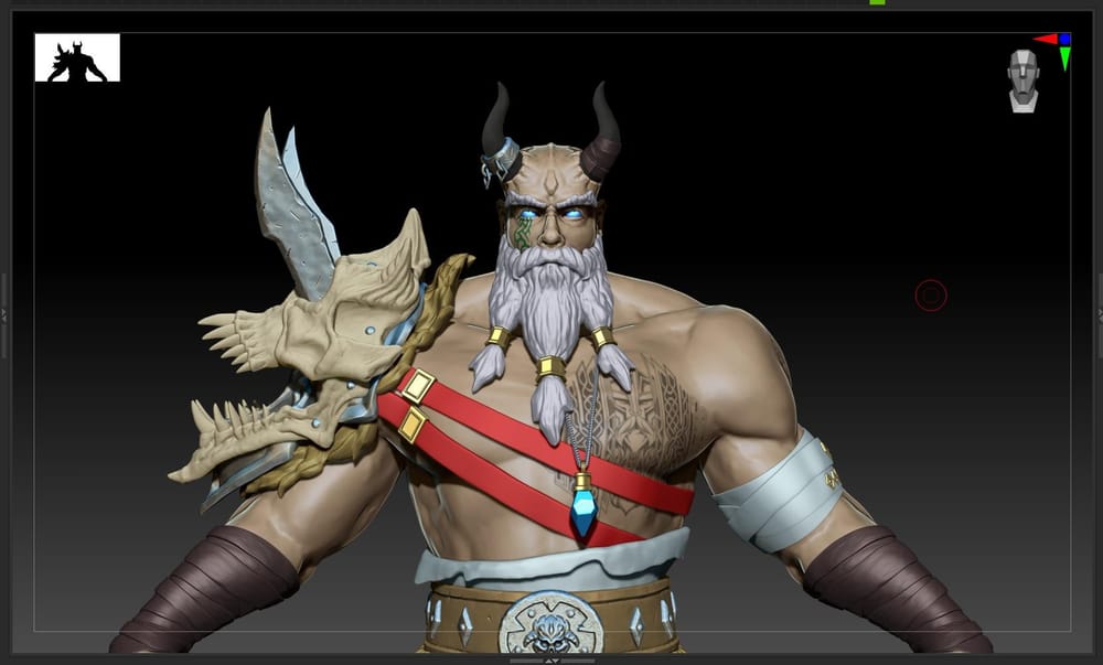 Thyros - Nextut's Advance Zbrush Character Creation Course - image 27 - student project