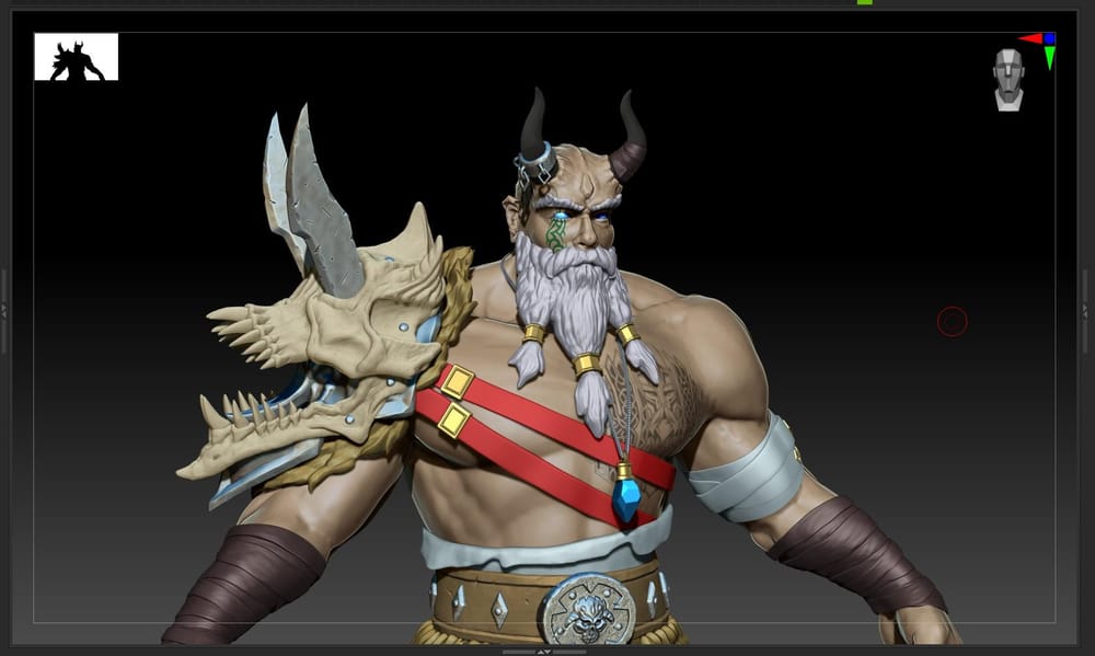 Thyros - Nextut's Advance Zbrush Character Creation Course - image 26 - student project