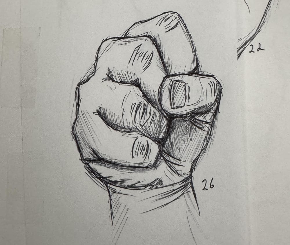 Hands with ballpoint - image 4 - student project
