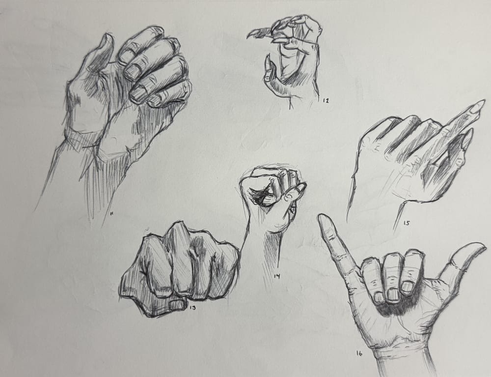 Hands with ballpoint - image 3 - student project