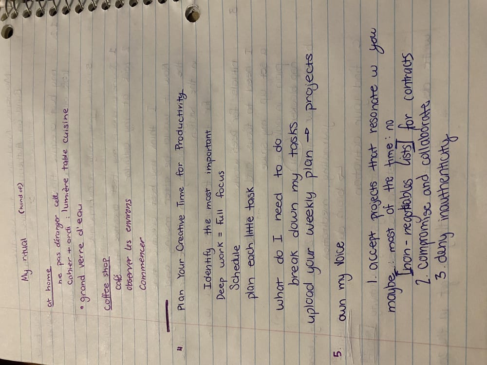 My notes and thoughts on the course :) - image 1 - student project