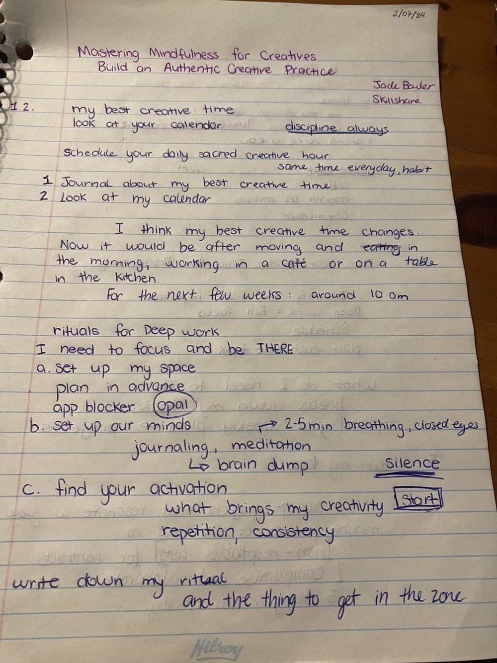 My notes and thoughts on the course :) - image 2 - student project