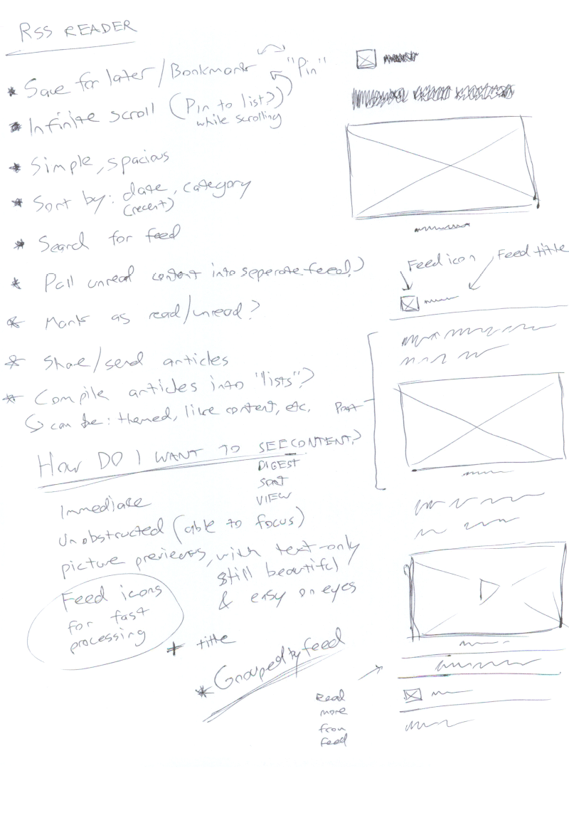 Simple and Sortable RSS Reader - image 1 - student project