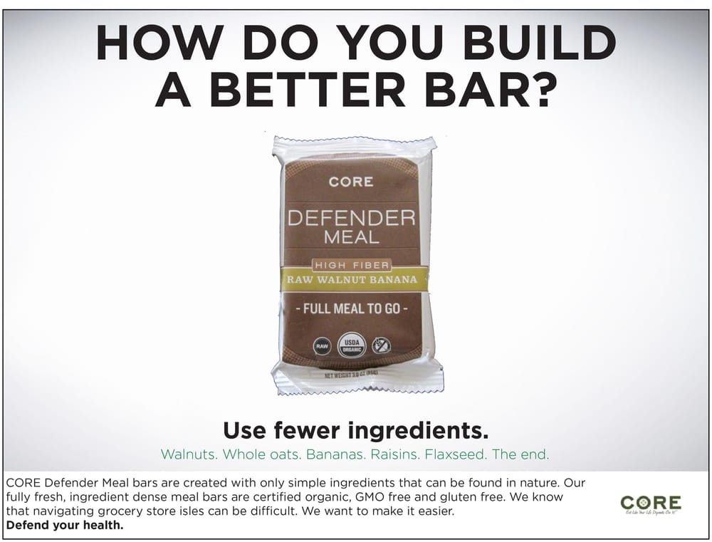Defender Meal Bars - image 3 - student project