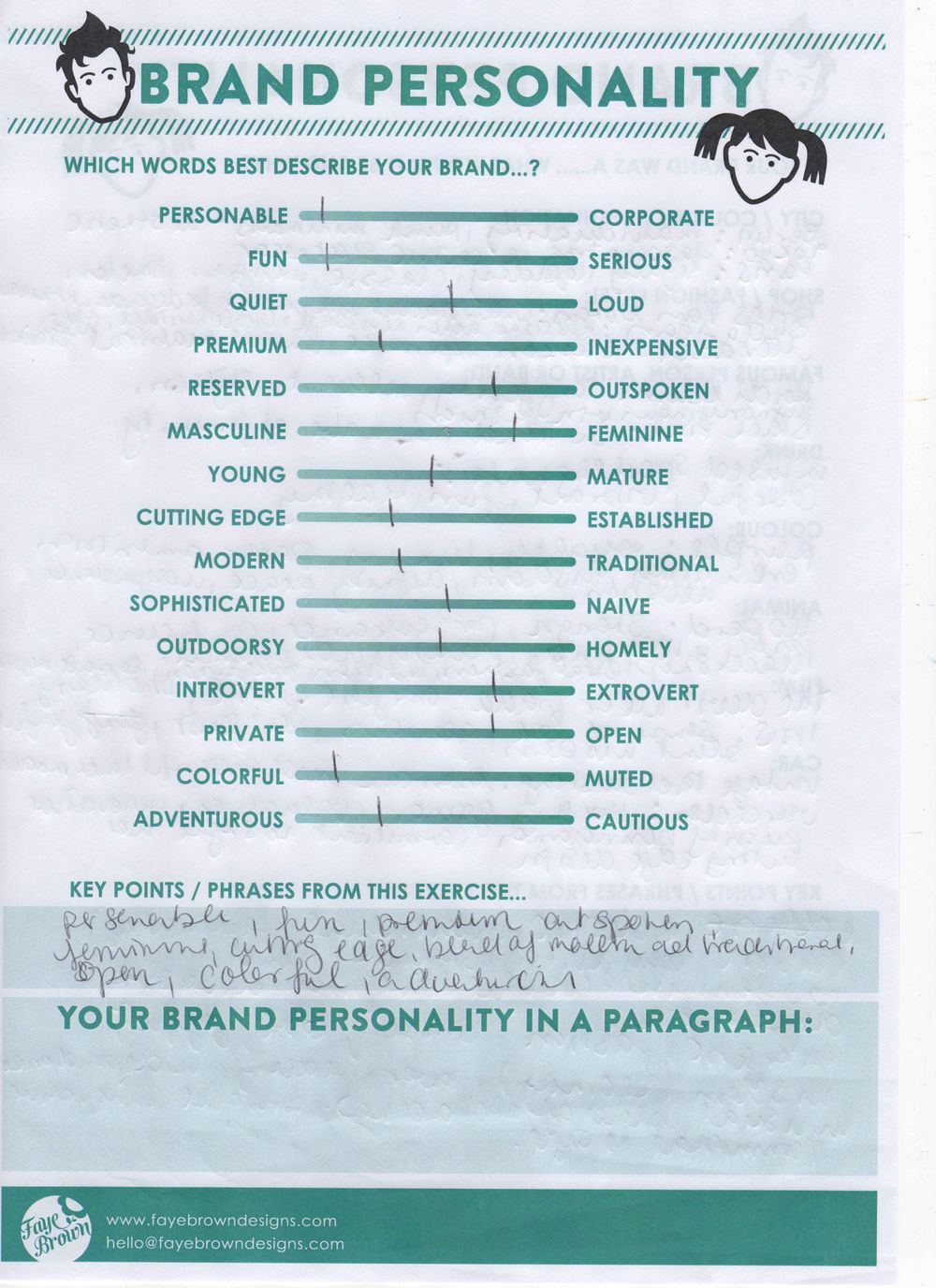 Cinthia James Brand Personality - image 2 - student project